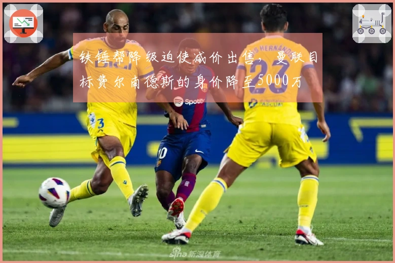 铁锤帮降级迫使减价出售，曼联目标费尔南德斯的身价降至5000万