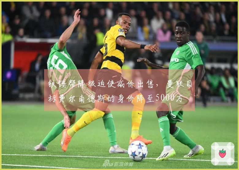 铁锤帮降级迫使减价出售，曼联目标费尔南德斯的身价降至5000万